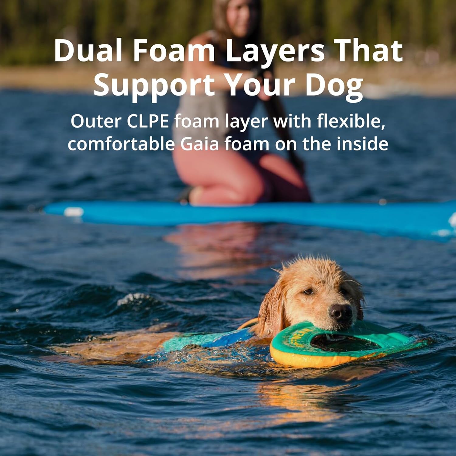 Float Coat Dog Life Jacket – X-Small Premium Swim Vest with Lift Handle, Adjustable Fit & Reflective Trim for Swimming, Boating & Outdoor Adventures – Blue Dusk