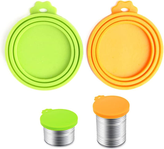 Pet Food Can Cover Silicone Can Lids for Dog and Cat Food