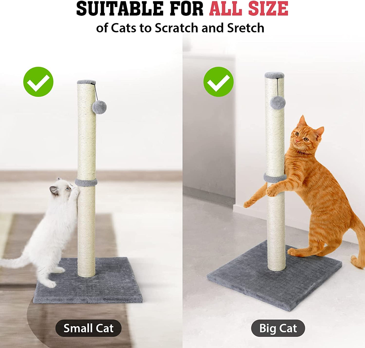Tall Cat Scratching Post
