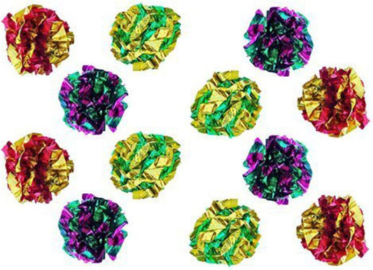 Original Mylar Crinkle Balls Cat Toys