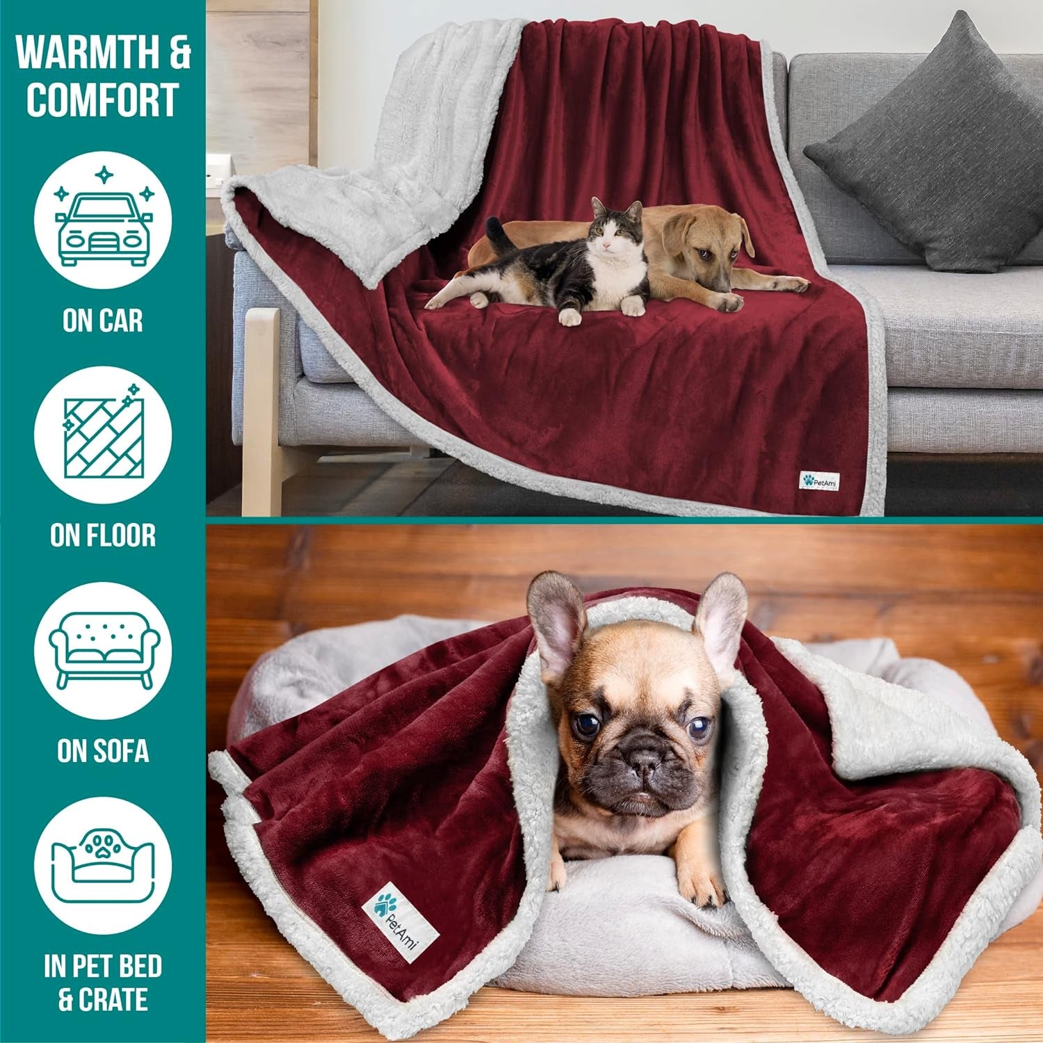 Dog Blanket for Small Medium Dogs