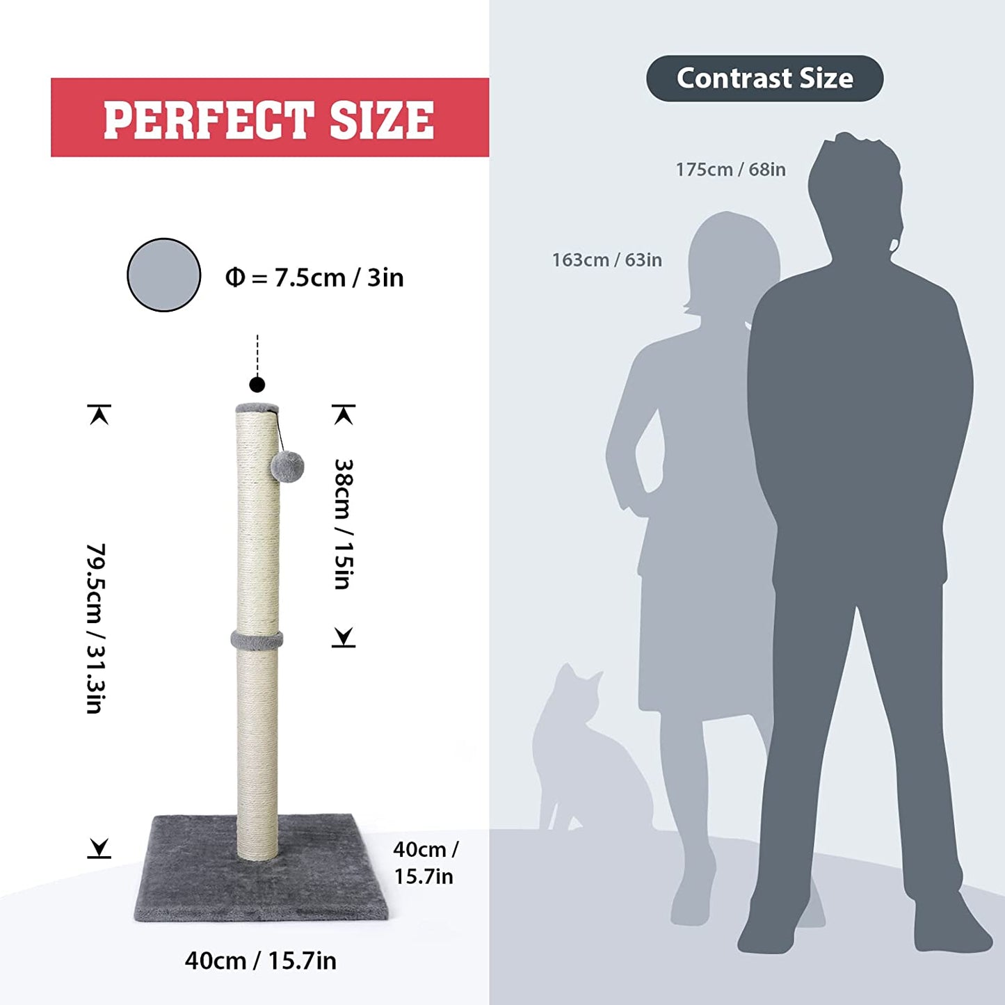 Tall Cat Scratching Post